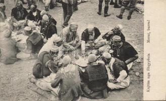 Albanians eating