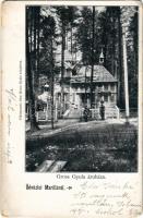 1904 Marilla, Marillavölgy, Marila; Gross Gyula üzlete és saját kiadása / publishers shop (kopott sarkak / worn corners)