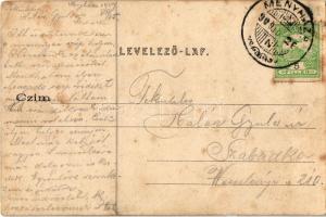 1909 Menyháza, Monyásza, Moneasa; Boraj esés, vízesés / waterfall (fl)