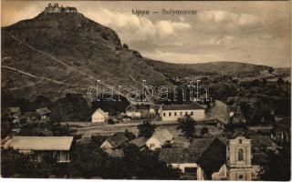 Lippa, Lipova; Solymosvár. Zeitler Lajos kiadása / Cetatea Soimos / castle ruins