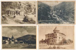 8 db főleg MODERN román város képeslap az 1950-es évekből / 8 mostly modern Romanian town-view postcards from the 50's