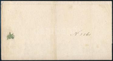 Olaszország / Italy ca 1824 Ex offo written in Italian from the Imp. Roy. Brig the Ussaro to the Com...