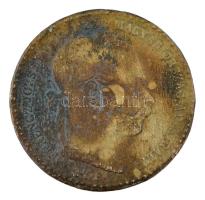 1868GYF 10kr Ag Magyar Királyi Váltó Pénz T:F patina Adamo M10.1