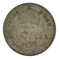 1870KB 10kr Ag "Váltó Pénz" T:F,VG patina Adamo M10.1