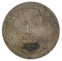 1872KB 10kr Ag "Váltó Pénz" T:VG patina Adamo M10.1