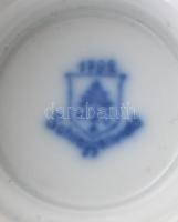 Antik német kávéházi csésze, jelzett, hibátlan, m: 8 cm
