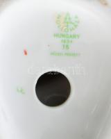 Hollóházi madárpár, jelzett, hibátlan, m: 19 cm