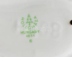 Hollóházi sirály, jelzett, hibátlan, m: 8 cm