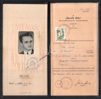 1954-1956 A Fővárosi Zeneiskola értesítője, a Bartók Béla Zeneművészeti Szakiskola leckekönyve és az...