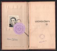 1954-1956 A Fővárosi Zeneiskola értesítője, a Bartók Béla Zeneművészeti Szakiskola leckekönyve és az...