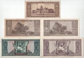 1946. 10.000.000P + 100.000.000P + 1.000.000MP + 10.000.000MP + 1.000.000BP T:VF,F