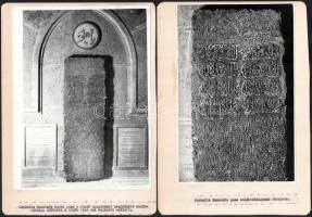 3 db fotó a Budai Császárfürdő történetéből, 17×24 cm