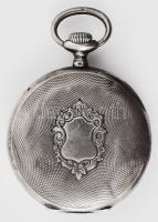 Oravia ezüst (Ag) zsebóra, működik, jelzett, kis horpadással, számlapján repedésvonallal, számlap d:...