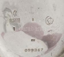 Oravia ezüst (Ag) zsebóra, működik, jelzett, kis horpadással, számlapján repedésvonallal, számlap d:...