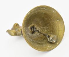 Réz angyalka formájú csengettyű 9cm