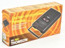 Thomson kazettás diktafon eredeti dobozában, nem volt használva. Doboz 14x29x6 cm.