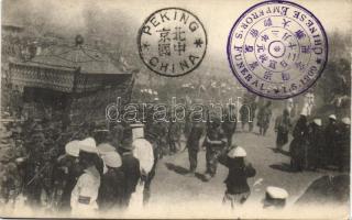 Peking the funeral of the Emperor 1909 (so. Stpl)