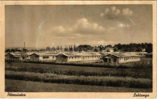 1942 Pétervására, laktanya. Szántó Lajos kiadása (ázott / wet damage)