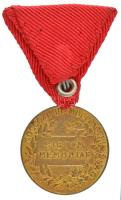 1898. "Jubileumi Emlékérem a Fegyveres Erő Számára / Signum memoriae (AVSTR)" bronz kitünt...