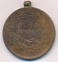 1914. "Ferenc József Bronz Vitézségi Érem" bronz kitüntetés mellszalag nélkül. Szign.: Tau...