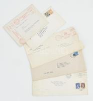 1959-1961 Báró Neu Sándor (1898-1990) volt százados, Don-kanyari frontharcos katonatiszt részére küldött levelek külföldről (Kanada, Taiwan, USA, NSZK), össz. 5 db, érdekes aláírásokkal