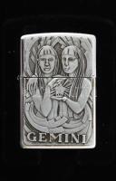 Zippo ikrek horoszkópos öngyújtó, dobozában