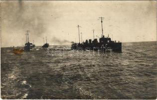 SMS TATRA osztrák-magyar Tátra-osztályú romboló / K.u.K. Kriegsmarine / SMS Tatra Austro-Hungarian Navy Tatra-class destroyer. photo (fl)