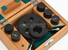 PZO fáziskontraszt immerzió készlet dobozában, teljes, jó állapotban