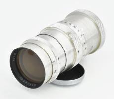 Jupiter-11 4/135 szovjet gyártmányú objektív, sapkával, tokban