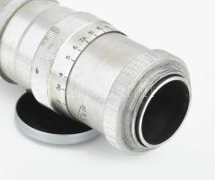 Jupiter-11 4/135 szovjet gyártmányú objektív, sapkával, tokban