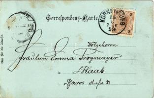 1899 (Vorläufer) Anninger (Gaaden, Mödling), Gruss aus Anninger (fl)