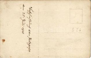 1915 Pelagosa, Palagruza; SMS ORJEN Osztrák-magyar Haditengerészet Tátra osztályú rombolója tüzelés ...