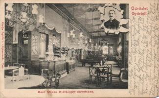 Győr Aczél Miklós Kisfaludy kávéháza (EM) (EK)