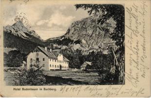 1907 Buchberg (Sankt Ilgen, Steiermark); Hotel Bodenbauer in Buchberg (EK)