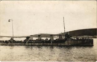 SMS LIKA II osztrák-magyar Tátra-osztályú romboló / K.u.K. Kriegsmarine / SMS Lika II Austro-Hungarian Navy Tatra-class destroyer. photo (Rb)