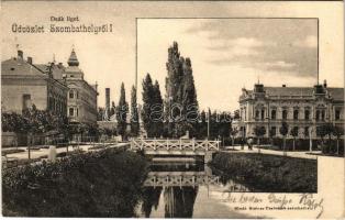 1903 Szombathely, Deák liget. Steiner Testvérek kiadása (EK)