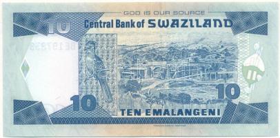 Szváziföld 2006. 10E T:UNC
Swaziland 2006. 10 Emalangeni C:UNC
Krause P#29c