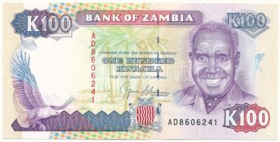 Zambia 1991. 100K T:UNC,AU Zambia 1991. 100 Kwacha C:UNC,AU Krause P#34