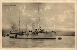 K.u.K. Kriegsmarine, SMS Lacroma (ex Tiger). Phot. Alois Beer, F.W. Schrinner Pola 1912.