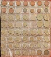 ~500db-os, svéd, finn, dán, norvég és izlandi érmetétel a 20. századból, használt állapotú berakó al...