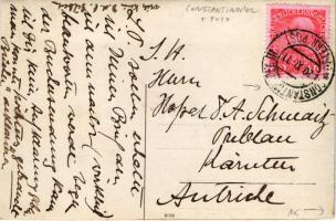 1911 Contantinople, Istanbul; K.u.K. Kriegsmarine S.M.S. Taurus / SMS TAURUS (később Marechiaro) cs....