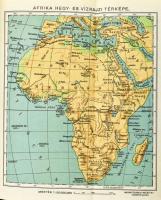 Cholnoky Jenő (1870-1950): Afrika. I-II. köt. Magyar Földrajzi Társaság Könyvtára. Bp., [1930], Lamp...