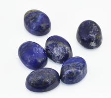 6 db Lapis lazuli kaboson csziszolással, 89 ct