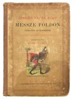 Simonyi Jenő: Idegen népek közt messze földön. Útirajzok és életképek kiváló utazók leírásaiból. Összeválogatta: Dr. - -. Bp., 1888, Eggenberger, (Athenaeum-ny.), VI+264 p. Első kiadás. Számos oldalszámozáson belüli szövegközti és egészoldalas illusztrációval illusztrált. Kiadói illusztrált félvászon-kötés, kopott, foltos borítóval, foltos lapokkal, a címlapot és további egy illusztrációt kiszíneztek, névbejegyzésekkel.