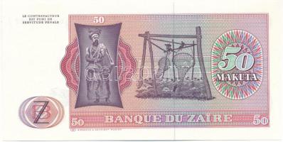 Zaire 1980. 50m T:UNC
Zaire 1980. 50 Makuta C:UNC
Krause P#17