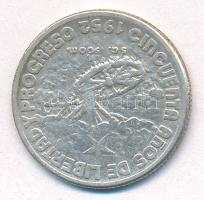 Kuba 1952. 20c Ag T:2-
Cuba 1952. 20 Centavos Ag C:VF
Krause KM#24