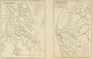 Dr. Keöpe Viktor (1883-1970): Cejlon, az éden szigete. Magyar Földrajzi Társaság Könyvtára. Bp., [19...