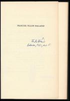 Francois Villon balladái Faludy György átköltésében. London, 1958, Big Ben Publishing Co., 90+(6) p....