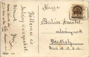 1942 Kellemes húsvéti ünnepeket! Nyuszi és hímes tojások / Easter greeting, rabbit and painted eggs....