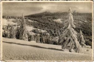 1942 Hargita, Harghita; télen / in winter (EK)